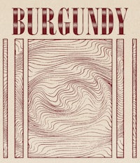 the cover of burgundy